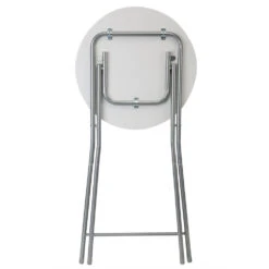 Stehtisch 2er-Set Weiß Marmoroptik Ø60cm Klappbar -Elholly Geschaft a2cf6143a4a85a0c6159b804b38eed9b de 107835d 2 1