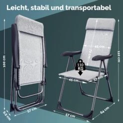 Gartenstuhl 2er-Set Grau Meliert Alu Klappbar -Elholly Geschaft a644ca6ea4e471c32493171d1ea660c7 07 109583 on dts amz high de 1 1 1