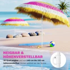Sonnenschirm Hawaii Bunt Ø160cm UV-Schutz 30+ -Elholly Geschaft a76fa144d455545a6a72a32baf3d7e3d 02 109182 on amb web low de 1