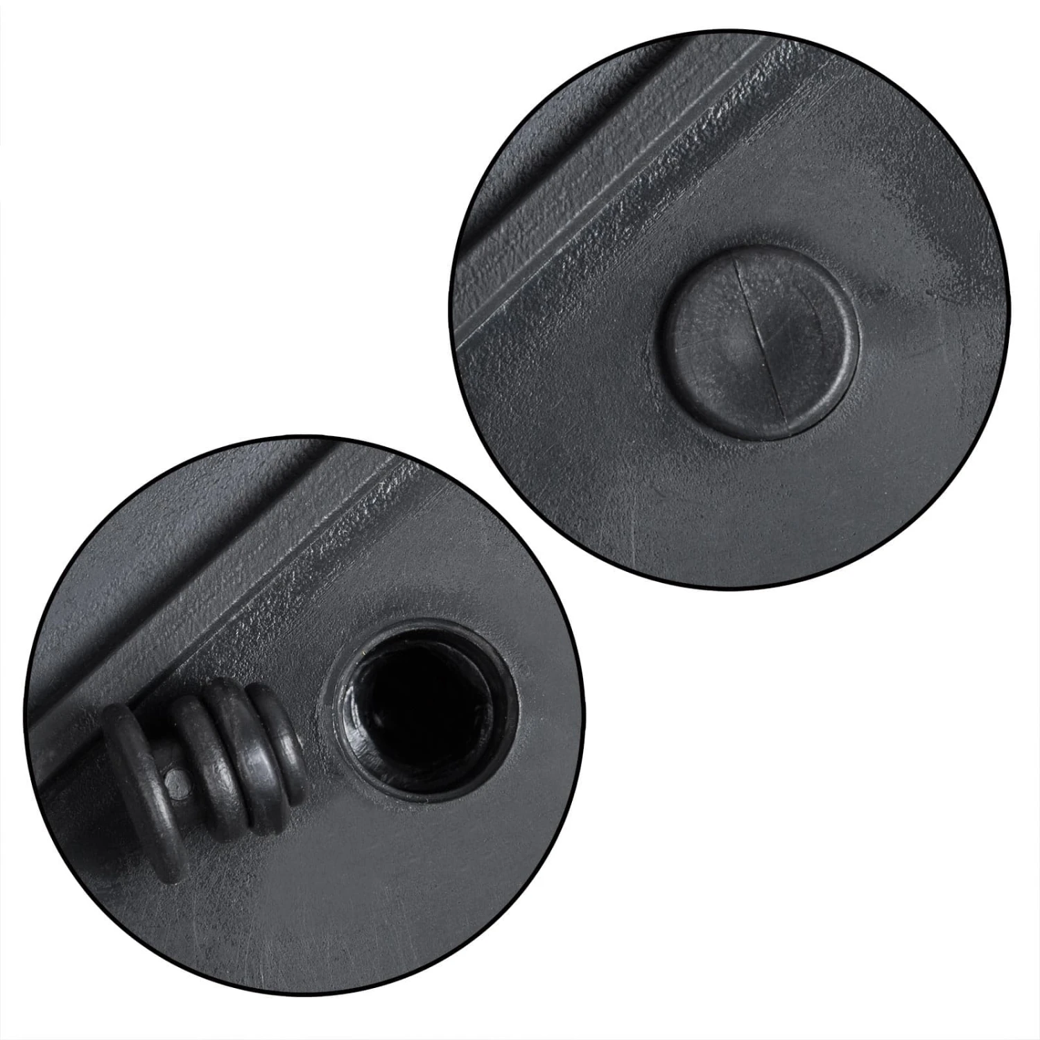 Polyrattan Blumentopf 3er-Set Creme 5 Polyrattan Blumentopf 3er-Set Creme – Bild 3