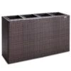 Polyrattan Blumentopf Braun 95x27x60cm -Elholly Geschaft aab4b9afe6ee373dedb8ffd339bc517a de 106643d 5 1