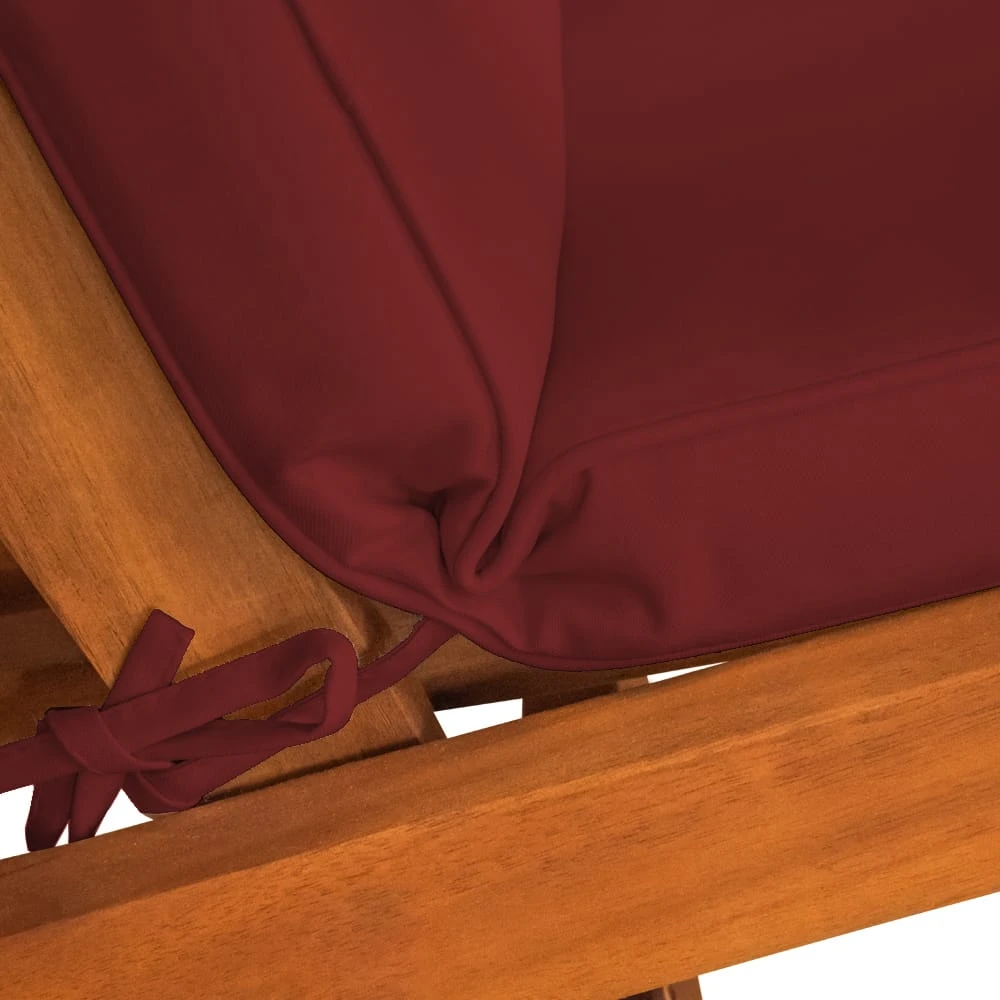 Stuhlauflage 6er-Set Rot Für Hochlehner Vanamo 8 Stuhlauflage 6er-Set Rot Für Hochlehner Vanamo – Bild 6