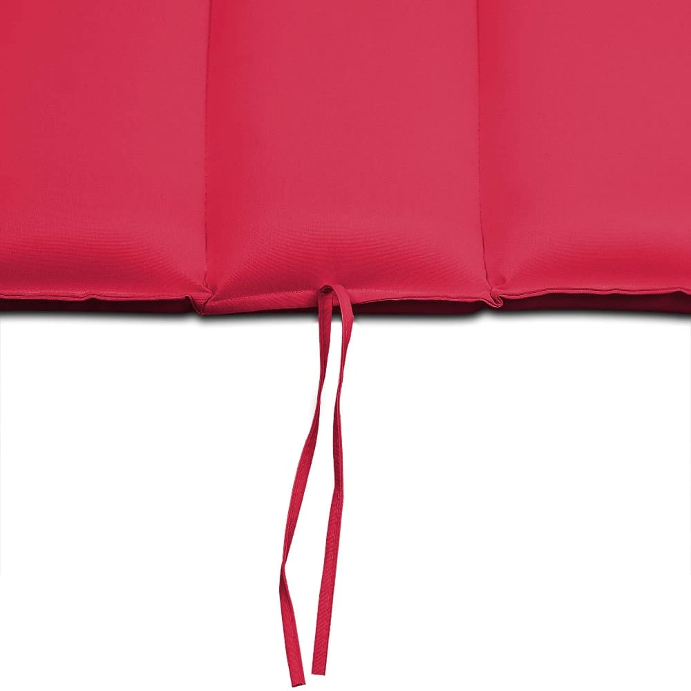Auflage Saunaliege Rot 177x58x7cm 10 Auflage Saunaliege Rot 177x58x7cm – Bild 8