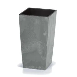 Blumentopf Betonoptik Grau 49L