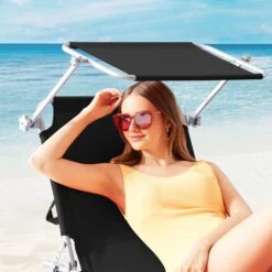 Sonnenliege Hawaii 2er-Set Anthrazit Alu 195x60x30cm -Elholly Geschaft b9605f1e9fffadafab213aec19be93e3 de 101420d 12 1