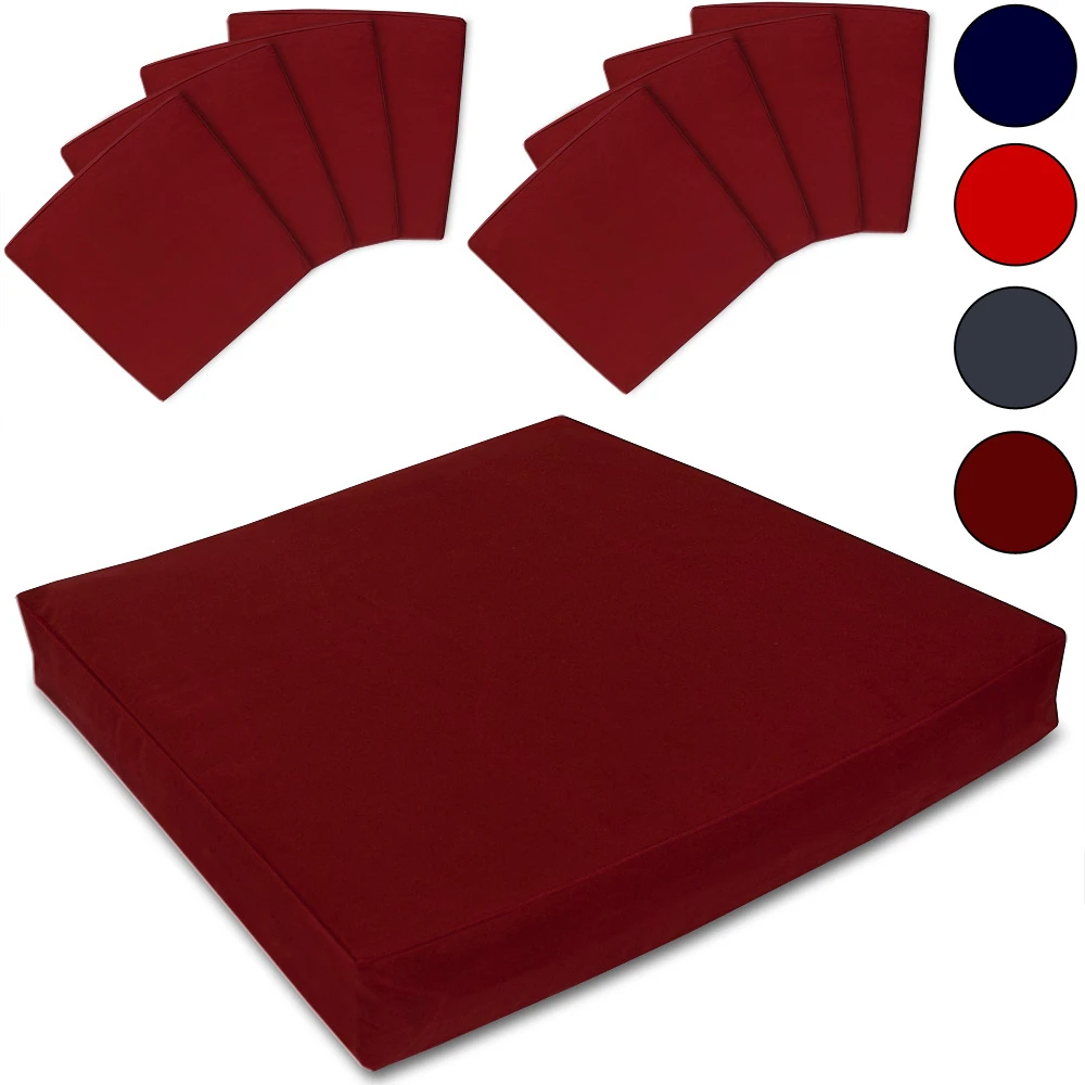 Kissenbezug 8er-Set Bordeaux 7 Kissenbezug 8er-Set Bordeaux – Bild 5