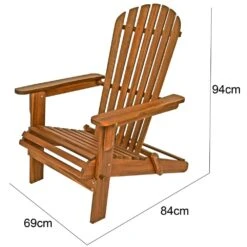 Sonnenstuhl Adirondack Akazienholz Inkl. Fußstütze -Elholly Geschaft bf49c974a1e7ec56a24a2f9edd5f60e2 de 103908d 7