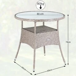 Polyrattan Tisch Creme Ø80cm -Elholly Geschaft c1dcddea3152a5ef1e0e65e77dee5332 de 108000d 5 1 1