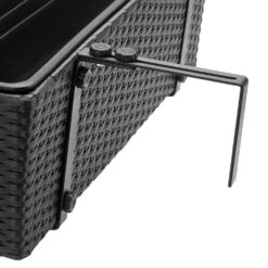 Polyrattan Blumenkasten 2er-Set Schwarz -Elholly Geschaft c2b40ad24405472622bce3849513f0e9 de 108062d 7