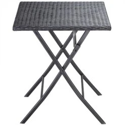 Polyrattan Klapptisch Rom Schwarz 73x63x63cm 17 Polyrattan Klapptisch Rom Schwarz 73x63x63cm -Elholly Geschaft c60486baa3c83836761713214d55d7ae de 108667d 1 1