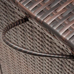 Polyrattan Auflagenbox Braun 122x56x61cm Rollen -Elholly Geschaft c6c19eaf0cafade8ba7bebf07c35ea27 de 103761d 9