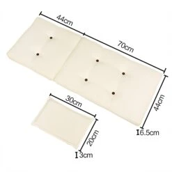 Stuhlauflage 2er-Set Vanamo Grau 118x45x7cm -Elholly Geschaft c7a541ec6dddf83a486683d1554bbbe4 de 108349d 9 1