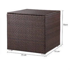 Polyrattan Auflagenbox Braun 318L -Elholly Geschaft c7d3e6dd78c79fe92face2859c3a1ccc de 108954d 4 1