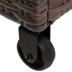 Polyrattan Auflagenbox Braun 122x56x61cm Rollen -Elholly Geschaft c8bd2e3a53b3230ea31faab081f85aaf de 103761d 10 1