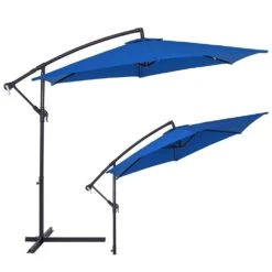 Ampelschirm Blau Alu Ø330cm UV-Schutz 50+ -Elholly Geschaft ca3226e3b87146962777265befc78804 de 104084d 5 1
