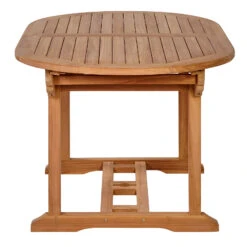 Gartentisch Bari Teakholz 150-200x90x75cm Erweiterbar -Elholly Geschaft ccd84d3e0657336acb3281d936cd6cb3 de 109043d 9 1