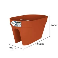 Elho Blumentopf Terrakotta 50x26x29cm -Elholly Geschaft d04a440f5a26184c23e95dda06abd88b de 193640d 2 1