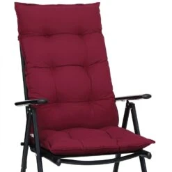 Sitzkissen 6er-Set Cozy Vanamo Rot 129x53x10cm