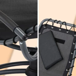 Relaxliege Eve Anthrazit Mit Schaukelfunktion -Elholly Geschaft dc07843205b5ac5303081c9876ab4e81 de 106775d 4 1