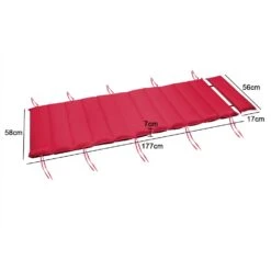 Auflage Saunaliege Rot 177x58x7cm 17 Auflage Saunaliege Rot 177x58x7cm -Elholly Geschaft df3b5ae6b0adf0845eb171274e1f3c89 de 108039d 4 1 1