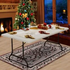 Gartentisch Weiß Kunststoff 220x70x72cm Klappbar 17 Gartentisch Weiß Kunststoff 220x70x72cm Klappbar -Elholly Geschaft e1da3bf47391aa63560edc2bf1f2895a 02 107733 on amb web low de 1