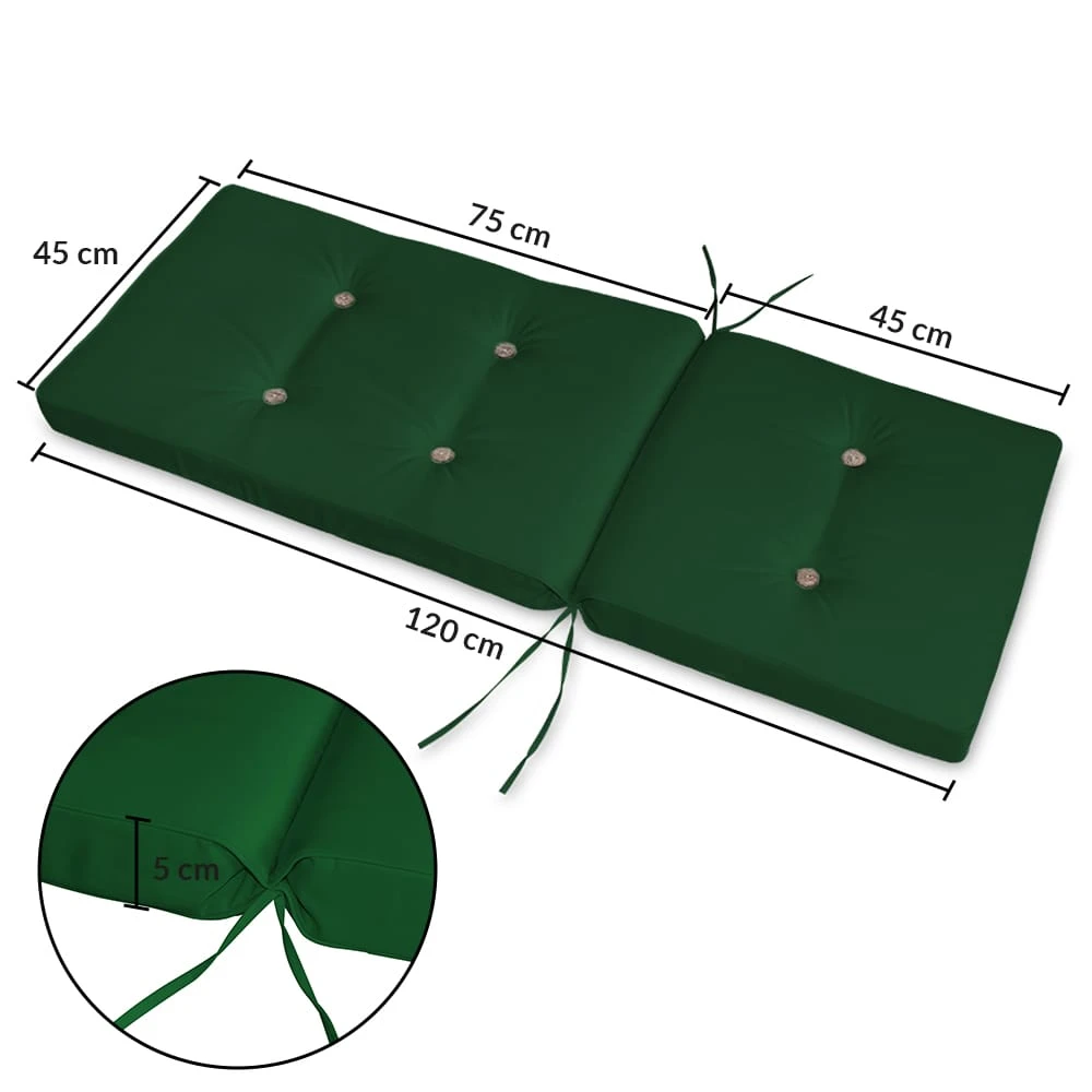 Stuhlauflage 6er-Set Grün Für Hochlehner Vanamo 9 Stuhlauflage 6er-Set Grün Für Hochlehner Vanamo – Bild 7