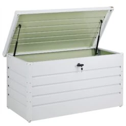 Abschließbare Auflagenbox Weiß Metall -Elholly Geschaft e7cfc5caca93c5d794463cdacf0fa92f de 108581d 1