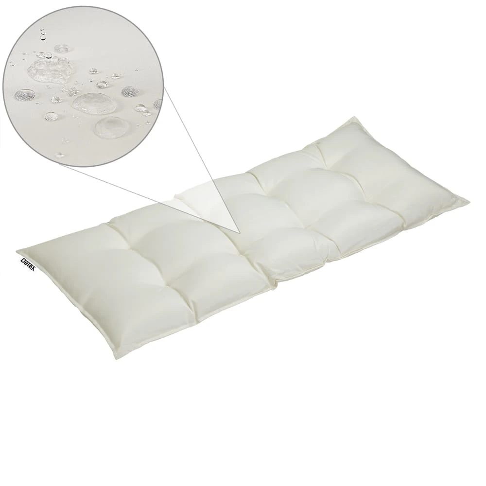 Bankauflage Creme 110x50x8cm 7 Bankauflage Creme 110x50x8cm – Bild 5