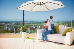 LED Solar Ampelschirm Mali Creme Ø330cm -Elholly Geschaft ea53db67e47bb81eca9ef27dfecf850c de 107012d 18 1