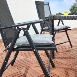 Sitzkissen 4er-Set Hellgrau Meliert 40x40x8cm -Elholly Geschaft ea715ef0c7f95598b816e65ae503c3ab de 108014d 8 1