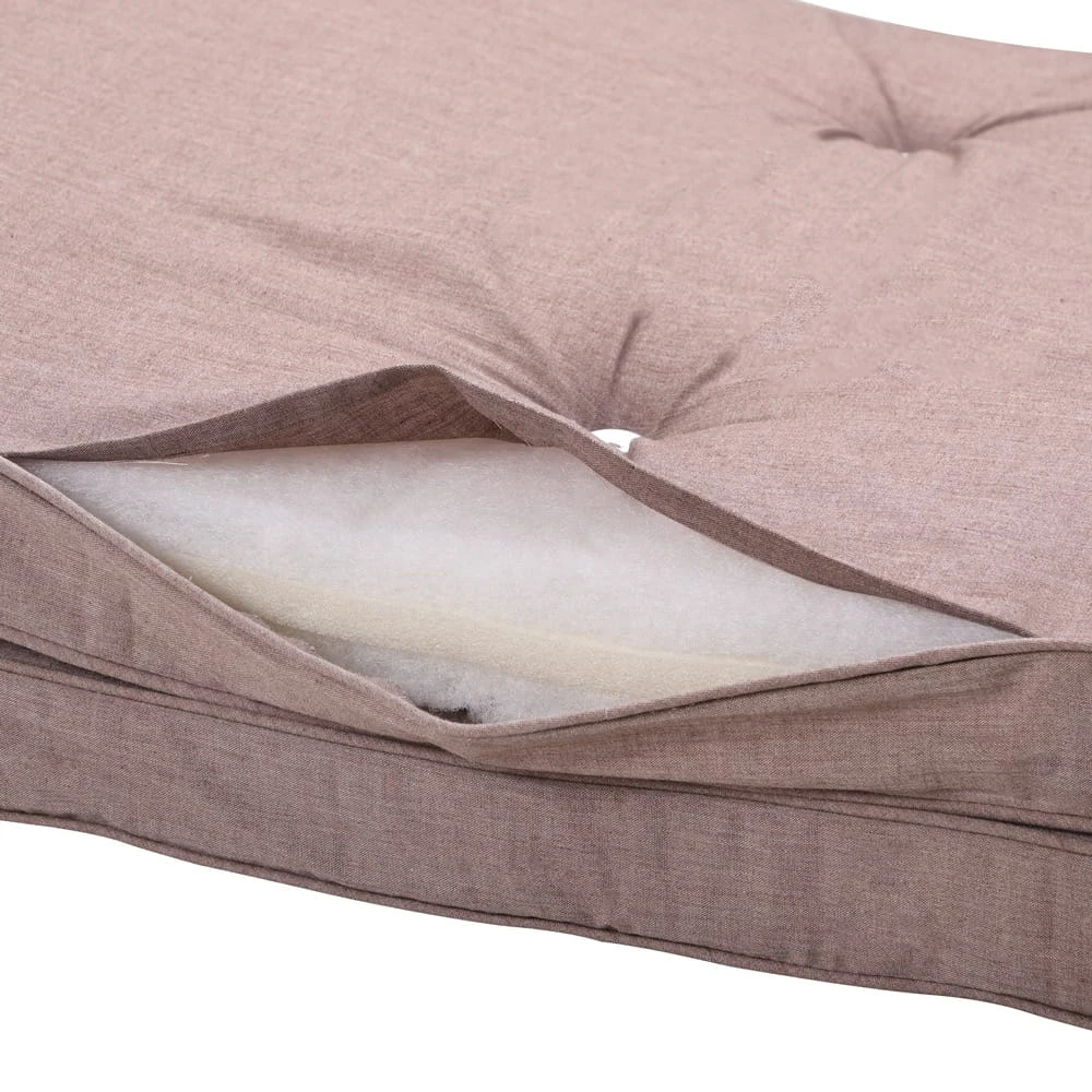 Auflage Tami Sun Creme Meliert 194x55x5cm 8 Auflage Tami Sun Creme Meliert 194x55x5cm – Bild 6