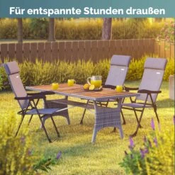 Gartenstuhl 2er-Set Grau Meliert Alu Klappbar -Elholly Geschaft f9b76e2631550bcdecc25ec678d8da62 06 109583 on amb amz high de 1 1 1