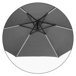 LED Solar Ampelschirm Mali Anthrazit Ø330cm -Elholly Geschaft fa90817396db6614b9347e3d3e5d3d09 de 107013d 10 3