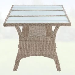 Polyrattan Gartentisch Takeo Creme 190x90x74cm Glas 16 Polyrattan Gartentisch Takeo Creme 190x90x74cm Glas -Elholly Geschaft fd1628cceb35133058727ab472720a49 de 995694d 21 1